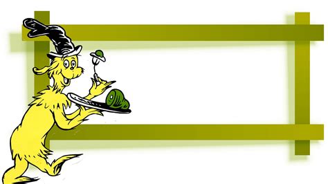 Dr Seuss Slides Template - Printable Word Searches