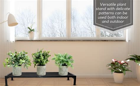 D&V Engineering Heavy Duty Metal Plant Stand | Flower Pot Stand for ...