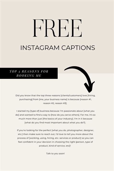 Free instagram captions new captions every month – Artofit