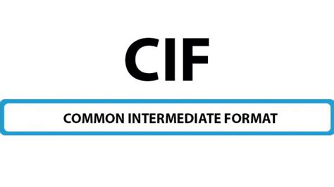 Image result for Common Intermediate Format