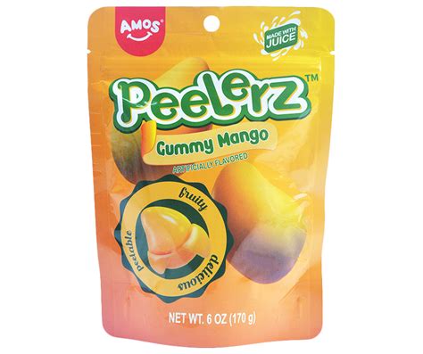 Amos Peelerz Peeling Gummies - Mango – Bulk Candy Store