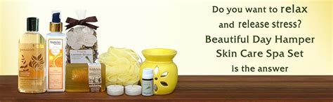 BodyHerbals Beautiful Day Bath and Body Care Gift Set for Women & Men ...