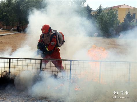 吉林省森林消防总队新训大队开展灭火实战演练-中国森林消防装备信息网