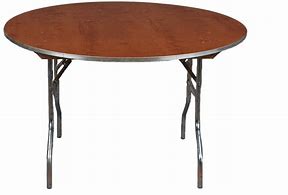 Image result for White Round Folding Table