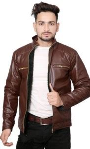 Brown Leather Jackets - Buy Brown Leather Jackets online at Best Prices ...
