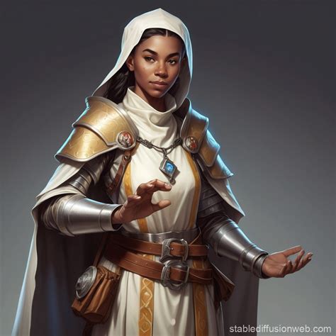 Dungeons and Dragons Cleric Character | Stable Diffusion Online