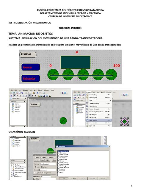Intouch Tutorial 的图像结果