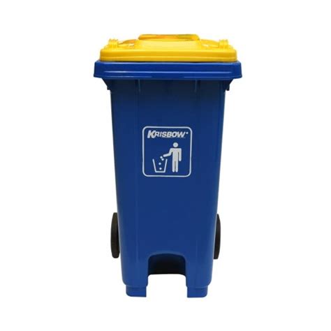 Jual Krisbow 240 Ltr Tempat Sampah Plastik - Biru - Jakarta Pusat ...