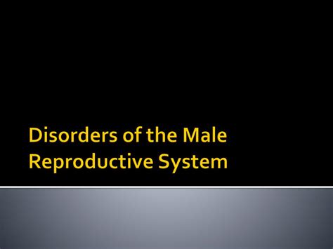Male Reproductive System Disorders 的图像结果