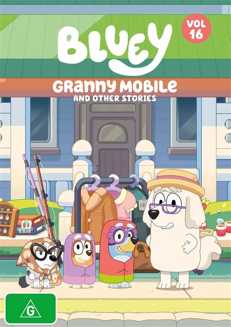 Bluey: Granny Mobile and Other Stories Vol 16 (DVD) | Bluey Wiki | Fandom