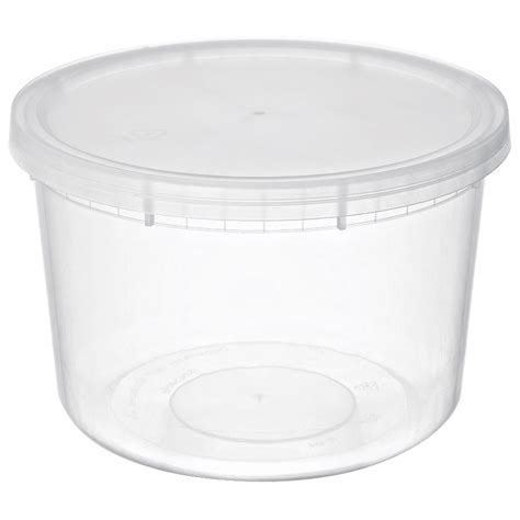 64 oz Deli Container with Lid Wholesale