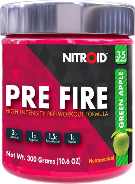 Nitroid Prefire-(Green Apple) Pre Workout Price in India - Buy Nitroid ...