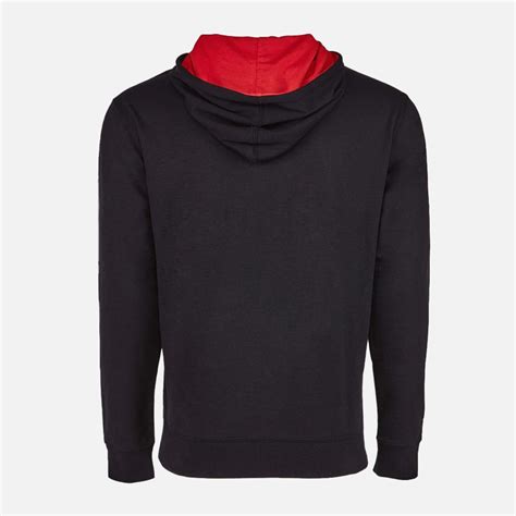 Shield Hoodie - Black/Red