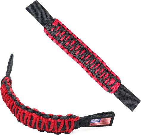 Buy BESTAOO Headrest Grab Handles, Universal Paracord Rear Seat Grab ...