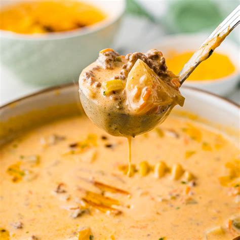 Crock Pot Hamburger Soup Recipe Story - Ground Beef Recipes