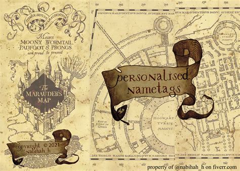 Marauders Map How To Make The (with Pictures Harry Potter Marauders Map