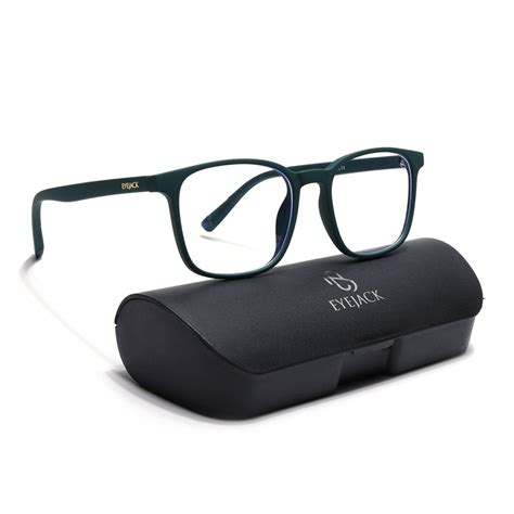 Eyejack NEO Green Wayfarer Eyeglasses for Men & Women (92016CL1188-C5 ...