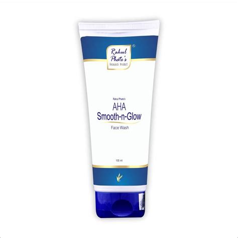 Rahul Phate's Research Product AHA Smooth-N-Glow 50ml Face Wash - Price ...
