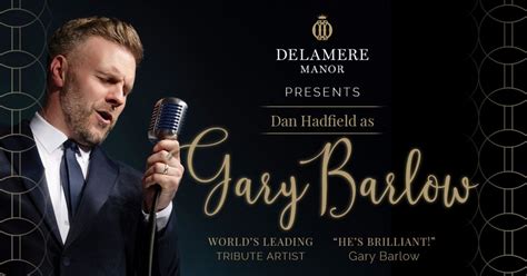 The Worlds Leading Tribute Artist, Dan Hadfield as Gary Barlow ...
