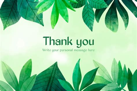Thank you green Vectors - Download Free High-Quality Vectors from ...