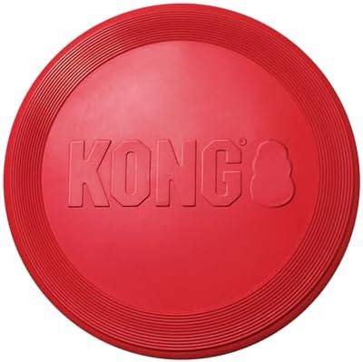 KONG Flyer for Dogs, Durable Classic Natural Rubber Flying Disc ...