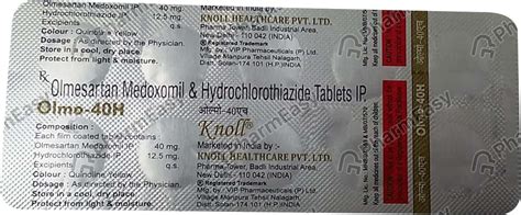 Olzox H 40mg Tablet: Uses, Side Effects, Price, Dosage & Composition ...