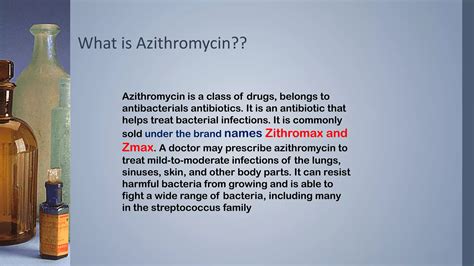 Azithromycin - data base | PDF