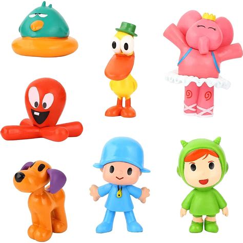Pocoyo Toys Set Of 7 Pcs Best Action Figure Dolls | Desertcart INDIA
