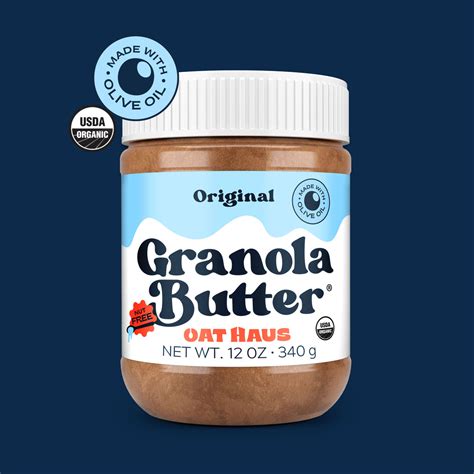 Oat Haus Granola Butter | Nut-free, School-safe Nut Butter Alternative