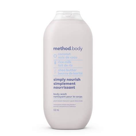 Simply Nourish Body Wash 18 oz | Method Body