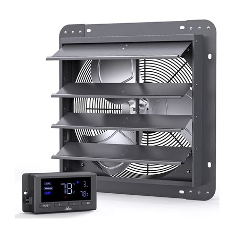 Iliving 14 Wall Mounted Shutter Exhaust Fan Automatic Shutter ...