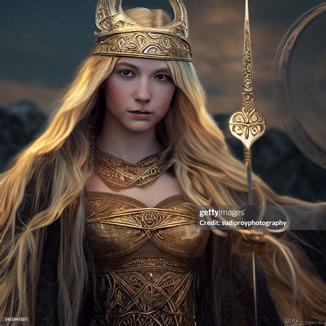 Norse Goddess Freya Foto de stock - Getty Images