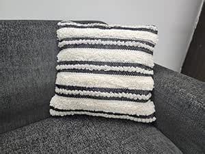 Buy Dridhaa Bohemian Cushion Cover, Earthy Pattern Striped, Throw ...