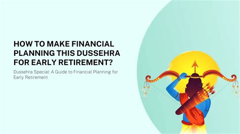How To Make Financial Planning This Dussehra For Early Retirement ...