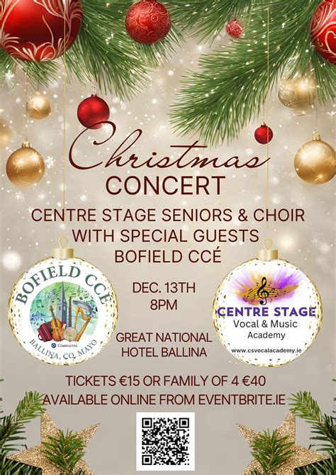 Christmas Concert , Great National Hotel Ballina, Castlebar, 13 ...