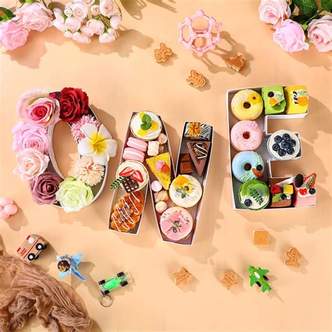 Mooliwe Charcuterie Letters Baby Shower Cardboard Number India | Ubuy