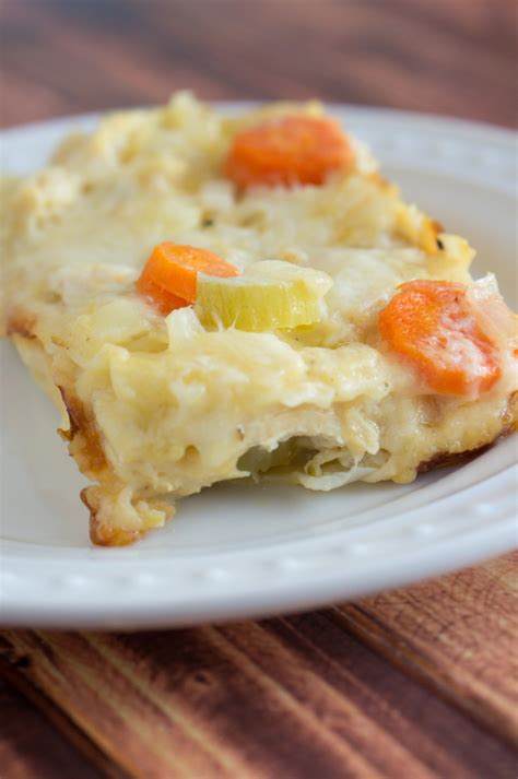 Chicken Pot Pie Lasagna Recipe   Favorite Sunday Dinners  