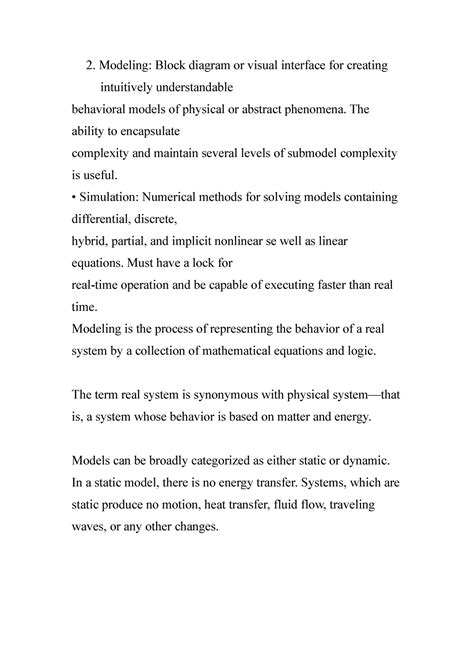 Question bank fat - practice problems - 2. Modeling: Block diagram or ...