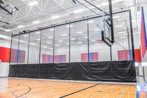 Gym Divider Curtains | IPI by Bison | GA Institutional Furnishings