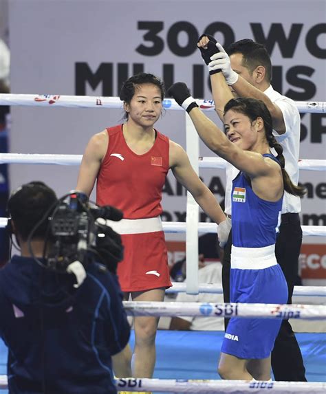 Mary Kom beats Yu Wu to enter World Championship semi-final ...