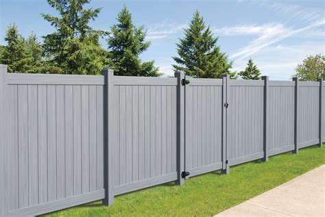 Hampton Vinyl Fencing | 6' x 6' | Driftwood - Freedom Outdoor Living ...