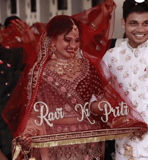 Wedding Personalized Name Chunri For Wedding - Custom Dupattas – T4 Jewels