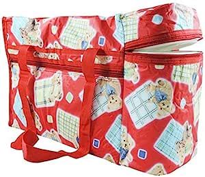 Buy Chinmay Kids Premium Baby Bag Diaper Bag with Warmer Red Color ...