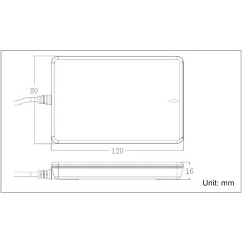 13.56MHz ER300D Plug and Play RFID NFC Reader | Robodo