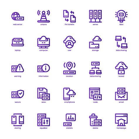 Image result for Web Hosting Icon Set