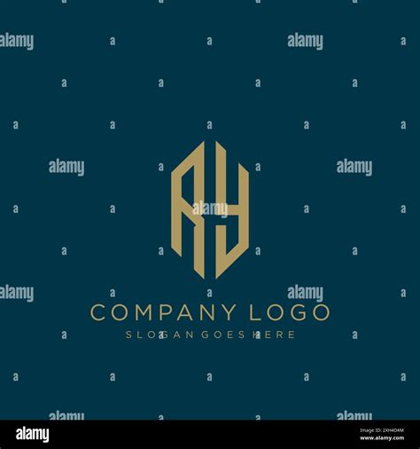 Ry letter design hi-res stock photography and images - Alamy