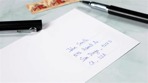 Image result for Postcard Address Example