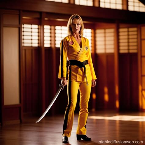 Kill Bill Movie Poster | Stable Diffusion Online