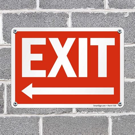 Image result for Exit Signs