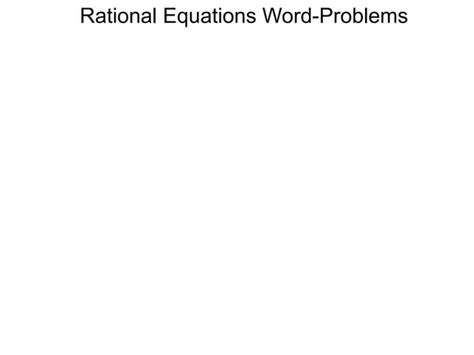 Image result for Rational Function Word Problems